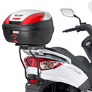 SYM Joyride Evo 125-200 / Joyride S 125-200 [GIVI] - Portaequipajes superior para maletas MONOLOCK® utilice los de la maleta