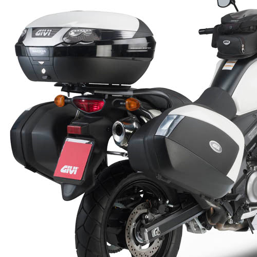 Suzuki DL 650 V-Strom L2 L3 L4 L5 L6 [2011–2016] – Topcaseträger für Monokey, mit Platte