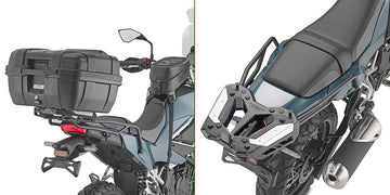 Kawasaki KLE 500 / KLE 500 SE [GIVI] - Soporte superior para maletas MONOKEY® o MONOLOCK® para montar con MONOKEY®
