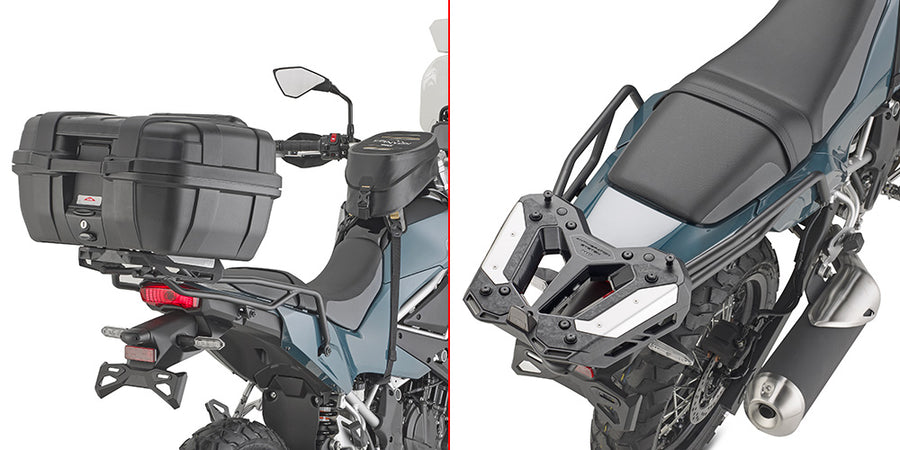 Kawasaki KLE 500 / KLE 500 SE [GIVI] - Soporte superior para maletas MONOKEY® o MONOLOCK® para montar con MONOKEY®