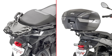 BMW C 400 X [GIVI] - Portamaletas para maletas MONOKEY® o MONOLOCK® para montar con la placa MONOKEY® M5