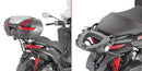 Piaggio Mp3 300 HPE [GIVI] - Portaequipajes superior para maletas MONOKEY® max