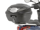 Piaggio Medley 125 [2016–2019] – Topcaseträger Monolock, schwarz