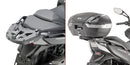 Kymco Xciting S 400 i TCS [GIVI] - Portamaletas para maletas MONOKEY® o MONOLOCK® para montar con MONOKEY®