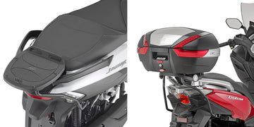 SYM Joymax 300 Z E5+ [GIVI] - Soporte superior para maletas MONOKEY® o MONOLOCK® para montar con la placa MONOKEY® M5