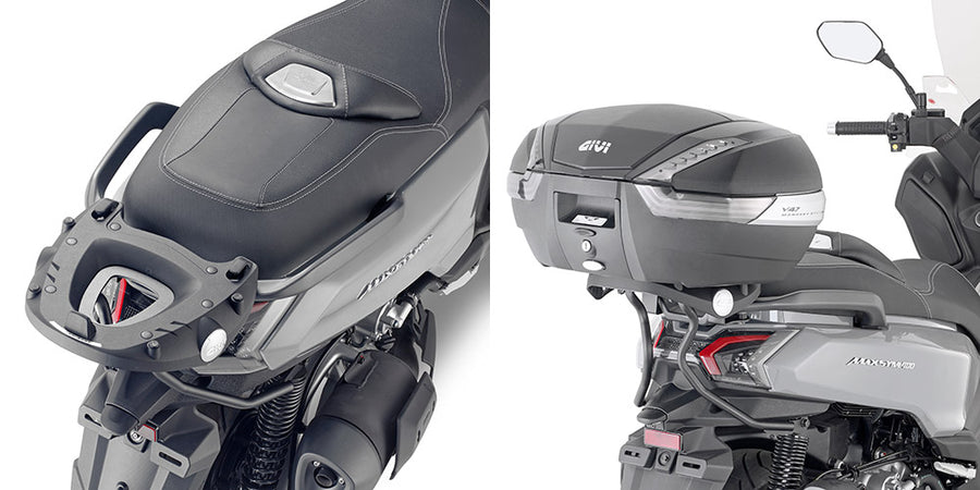 SYM Maxsym 400 [GIVI] - Portamaletas para maletas MONOKEY® o MONOLOCK® para montar con la placa MONOKEY® M5