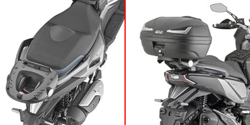 SYM ADX 300 [GIVI] - Portamaletas para maletas MONOKEY® o MONOLOCK® para montar con la placa MONOKEY® M5