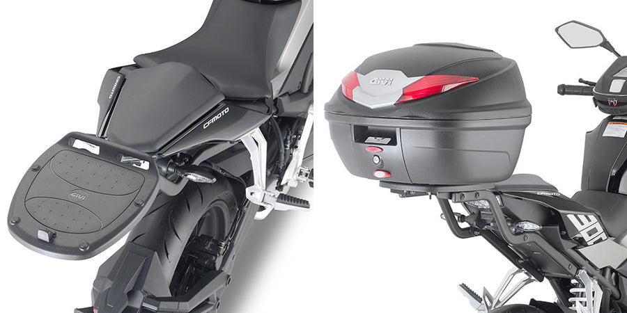 CF MOTO 300 [2021-2022] - Soporte trasero específico para baúl MONOLOCK