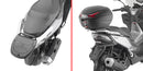 VOGE SR1 125 [GIVI] - Portamaletas para maletas MONOLOCK®, utilice la placa MONOLOCK® incluida en la maleta
