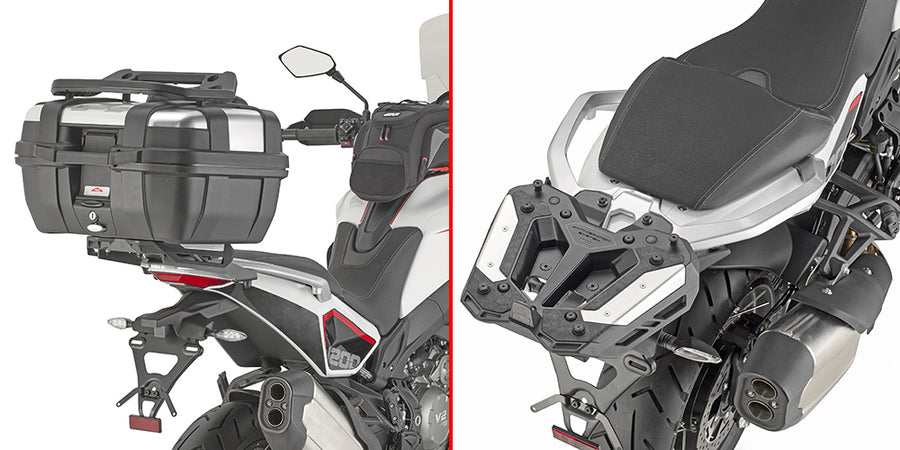 Moto Morini X-Cape 1200 [GIVI] - Portaequipajes superior para maletas MONOKEY® o MONOLOCK® para montar con placa MONOKEY®