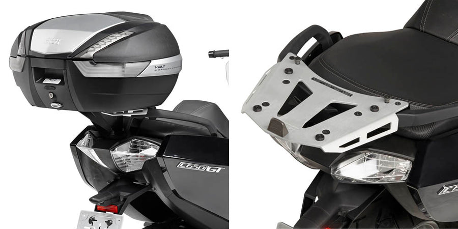 BMW C 650 GT [2012-2020] - Placa de aluminio específica para cajas MONOKEY