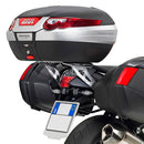BMW K 1200 R (05 > 08) / K 1300 R [GIVI] - Portaequipajes fabricado en aluminio anodizado para maletas MONOKEY® compatible con original