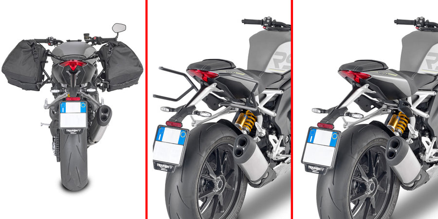 Triumph Speed ​​Triple 1200 RS [GIVI] - Espaciador para REMOVE-X extraíble para alforjas