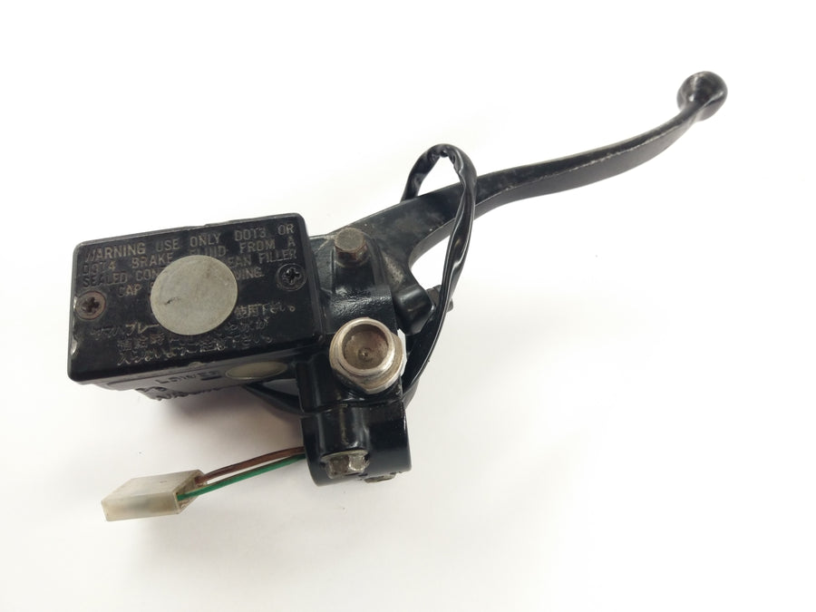 Yamaha DT 125 LC 10V [1982] - Bomba de freno de mano de la bomba con palanca de frenos