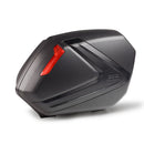 V37 - Juego de maletas laterales Monokey® SIDE – con apariencia de carbono, máx. cargar 10 kilos