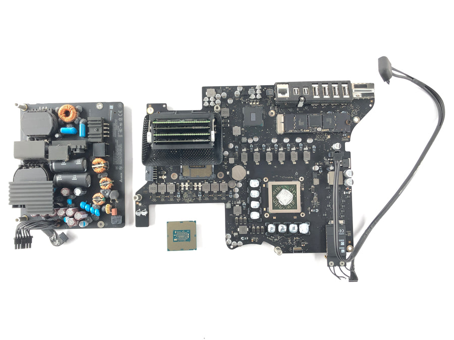 Apple iMac 27 [finales de 2014] - Oficinas de cable de tarjeta gráfica de placa base sin un disco duro