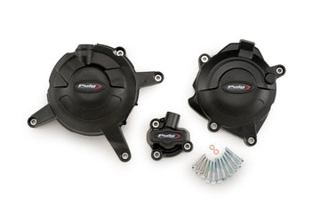YAMAHA YZF-R3 [2024] - Protectores de motor - Negro