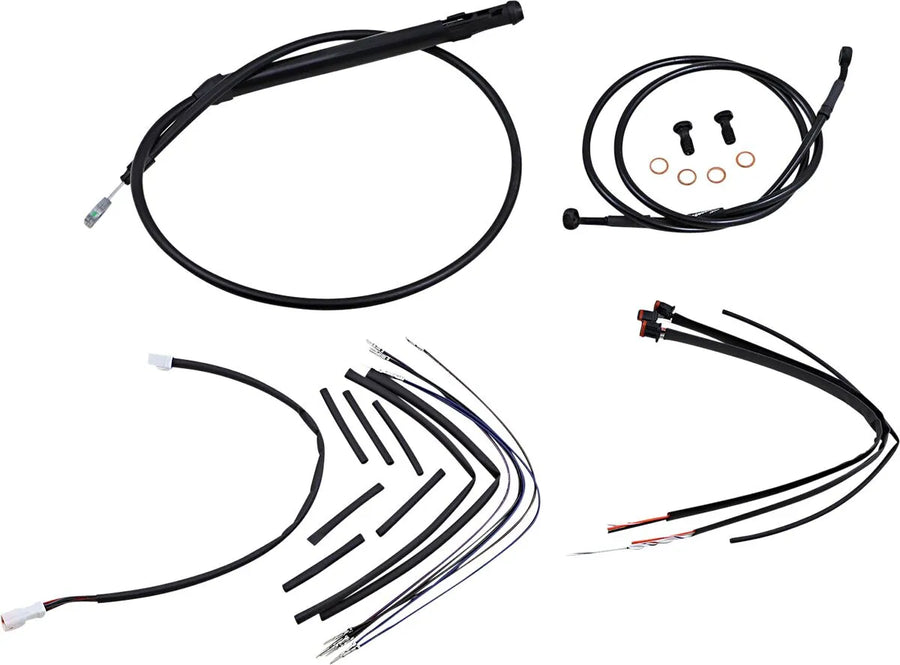 Harley Davidson FX [MARCA BURLY] – Juego de cables para barra de cárcel