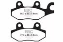 Yamaha Xtz 660 Tenere [EBC] -FA-HH SINTERMETAL PASTAS DE FRENO-1