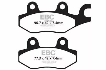 Yamaha Xtz 660 Tenere [EBC] -FA-HH SINTERMETAL PASTAS DE FRENO