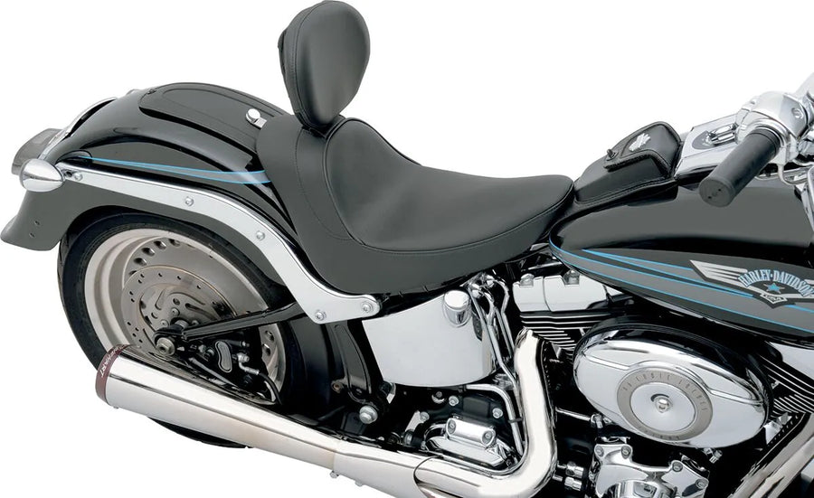 harley davidson flstf [ESPECIALIDADES DE ARRASTRE] - Asiento individual, compatible con respaldo