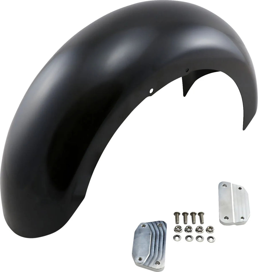 harley davidson dyna [KLOCK WERKS] - Guardabarros delantero serie Hugger con bloques de montaje para Softail/Dyna