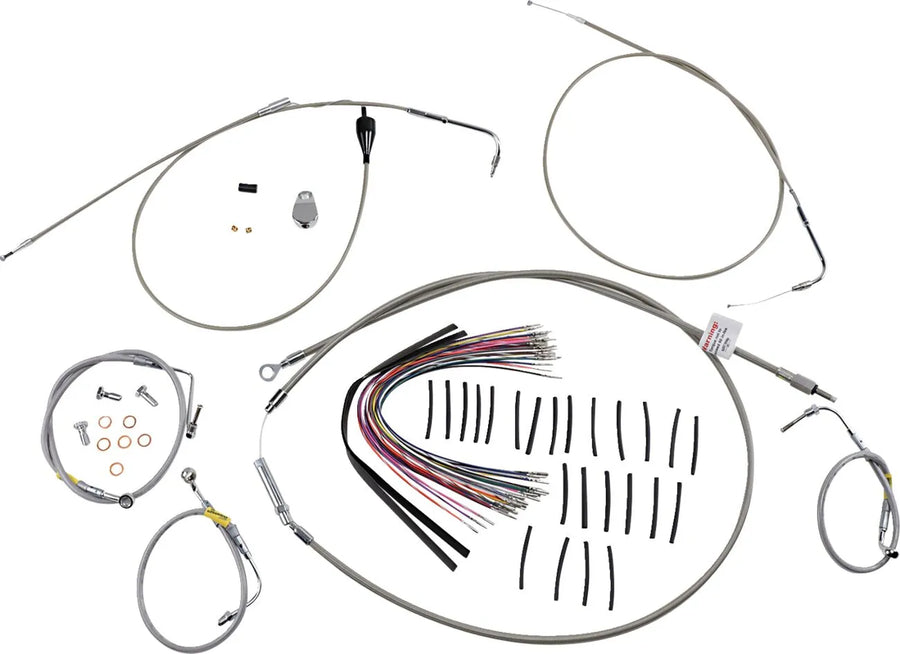 harley davidson touring [BURLY BRAND] - juego de herrajes para manillares para modelos Touring más antiguos con manillar Bagger Bar