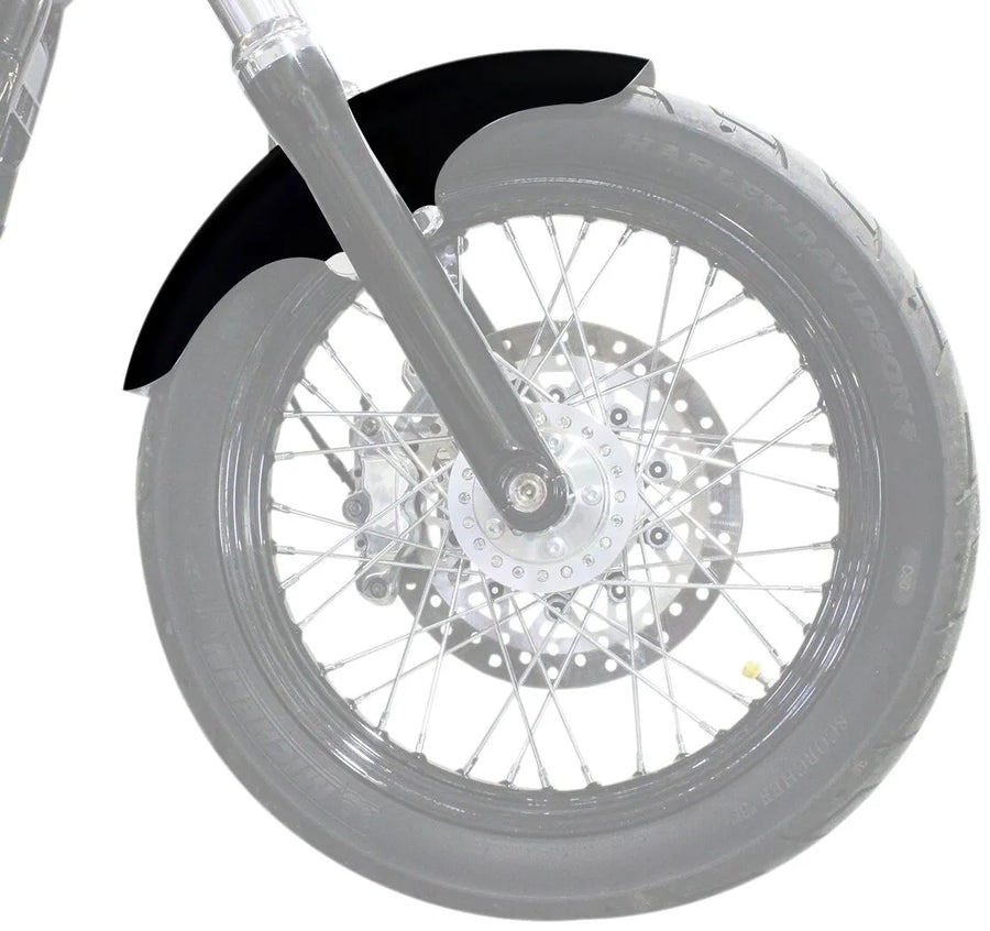 harley davidson fxlr [KLOCK WERKS] - Guardabarros delantero serie Hugger con bloques de montaje para Softail/Dyna