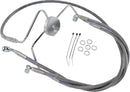 harley davidson flhri [DRAG SPECIALTIES] - Kit de latiguillos de freno de acero inoxidable en versión extendida-1