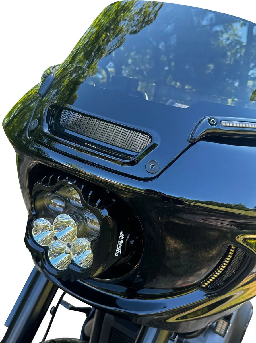 harley davidson fxlrst [CUSTOM DYNAMICS] – inserto para ventilación del carenado