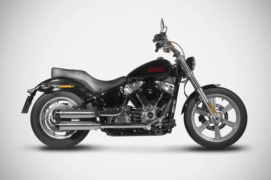 harley-davidson street bob [ZARD] – Silenciador slip-ons superpuestos para HD-SOFTAIL M8