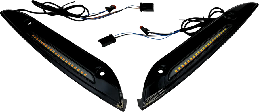 harley-davidson road glide st [DINÁMICA PERSONALIZADA] - Tira de parabrisas Genesis® 4 Dynamic LED Road Glide®