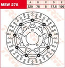 Triumph Tiger 1050 SE ABS [2010-2011, 2013] - Flame Series Rotor Race – Art.-Nr. 113179 – Bild 6