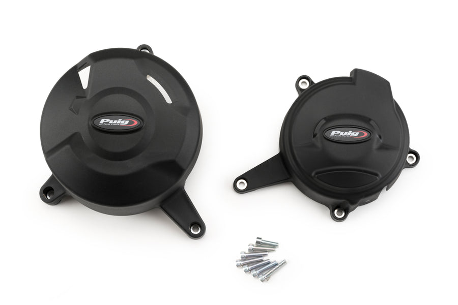 DUCATI STREETFIGHTER V4S [2022] – Protectores de motor – Negro