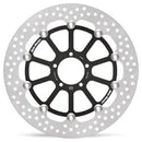 Ktm Super Duke 1390 R ABS [2024] - Flame Series Schwimmende Bremsscheibe – Oberfläche: Schwarz, Silber – Bild 11