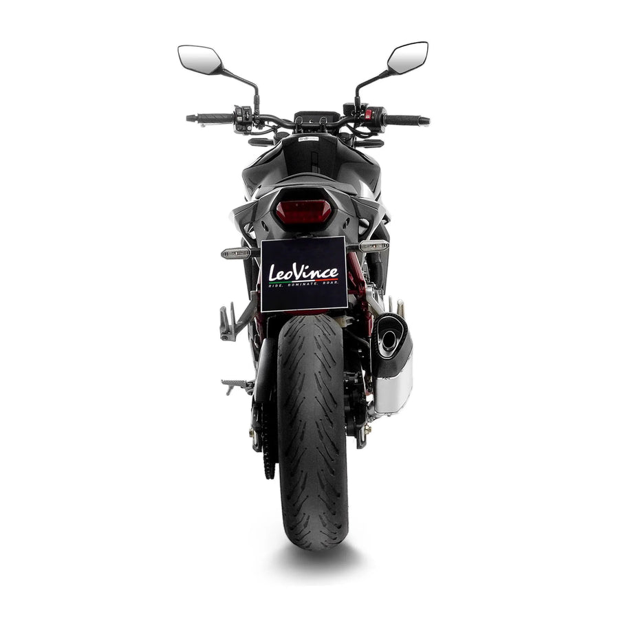 honda cb 750 [LEOVINCE] – Silenciador deslizante de acero inoxidable LV-14R