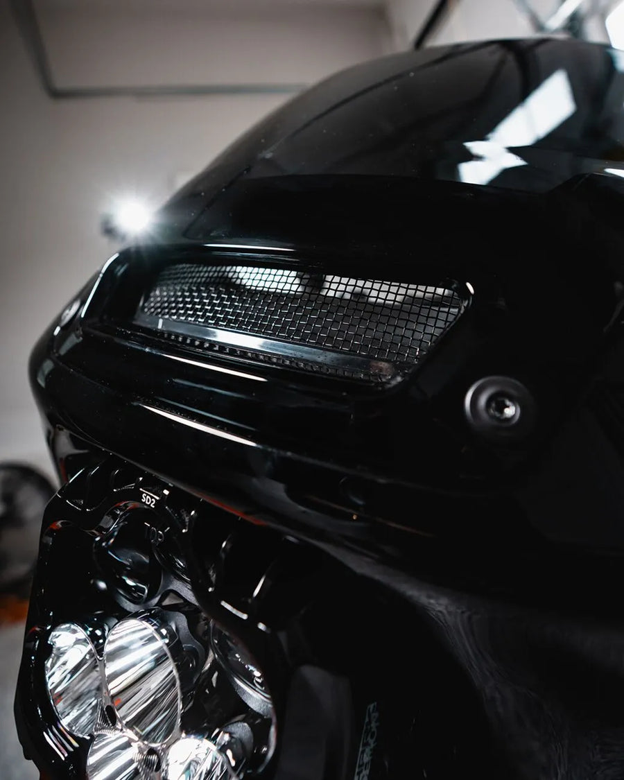 harley-davidson low rider [CUSTOM DYNAMICS] – inserto para ventilación del carenado