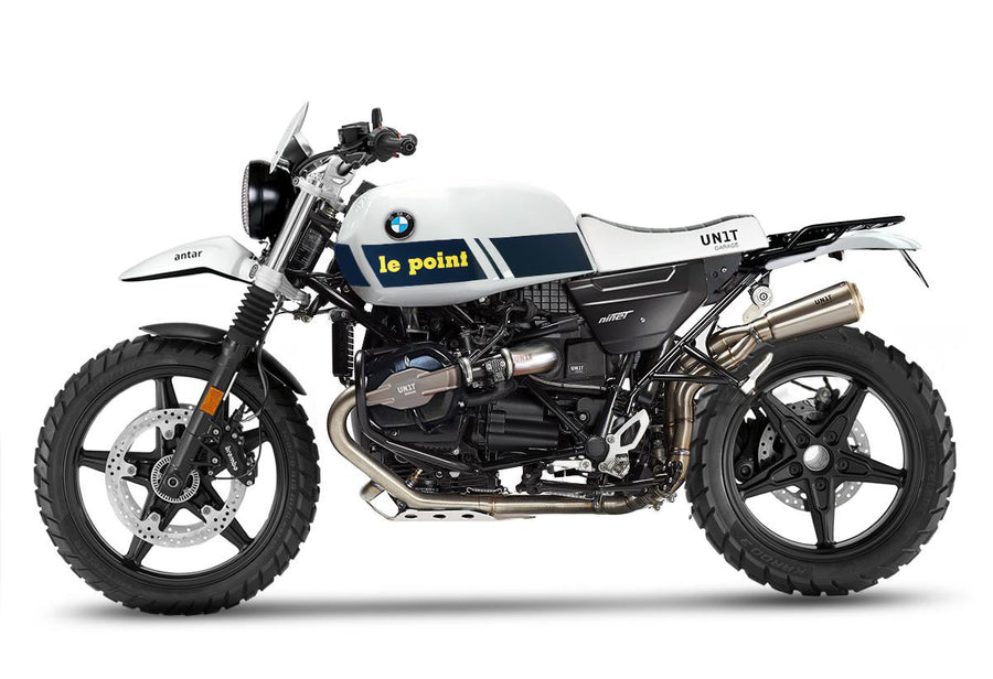 BMW R nineT 1200 Urban G/S (hoher Auspuff) [2017-2023] - Le Point Aufkleber