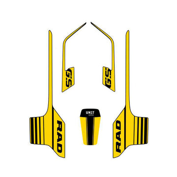 BMW R 1200 GS LC [2013-2018] - KIT RAD Adhesivos 40º Amarillo