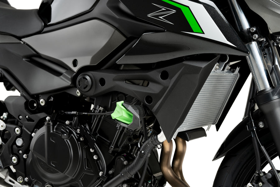 KAWASAKI Z 500 SE [2025] – Protectores de protección R19 – Negro