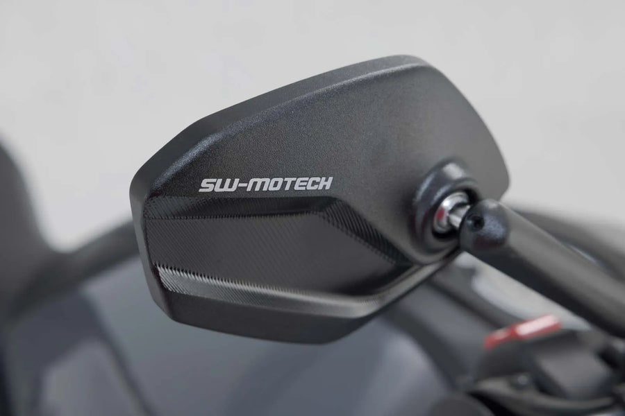 benelli x 125 [SW-MOTECH] – Juego de espejos deportivos, brazo de espejo corto