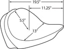 harley davidson flst [ESPECIALIDADES DE ARRASTRE] - Asiento individual, compatible con respaldo-5