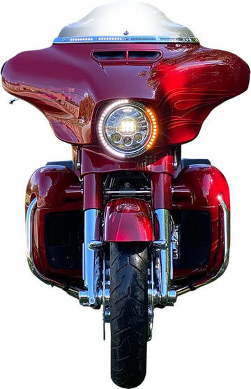 harley davidson flhtc [DINÁMICA PERSONALIZADA] – Embellecedor del anillo de señal de giro ProBEAM® - 0