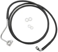 Harley Davidson Fltr [ESPECIALIDADES DE ARRASTRE] - Kit de línea de freno extendida de vinilo negro