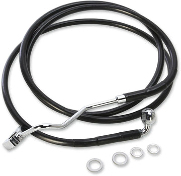 harley davidson fltr [ESPECIALIDADES DE ARRASTRE] - Kit de línea de freno de vinilo negro extendido