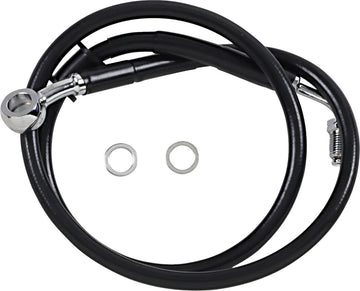 harley-davidson street bob [ESPECIALIDADES DE ARRASTRE] – Línea de freno extendida de acero inoxidable
