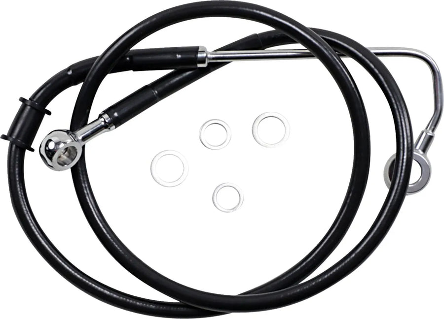 harley davidson flstc [ESPECIALIDADES DE ARRASTRE] - Línea de freno extendida de acero inoxidable