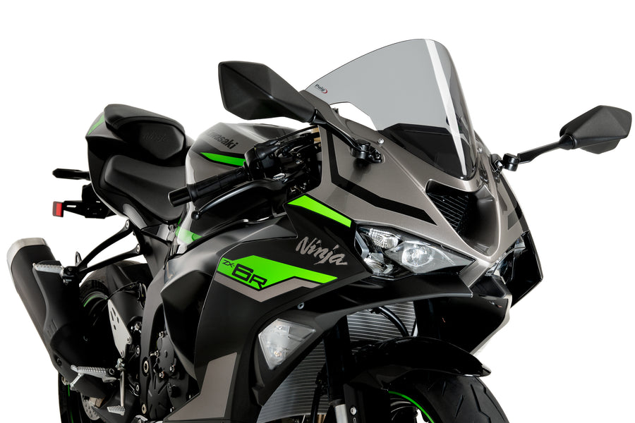 KAWASAKI ZX-6R NINJA [2025] – Cúpula R-Racer – Negro Mate