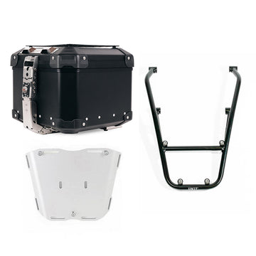 BMW R 12 [2024-2026] - Baúl universal de aluminio Atlas 44L + portaequipajes con asas para pasajero