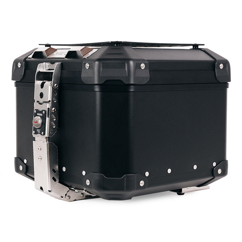 BMW R 12 G/S [2025-2026] - Atlas 44L Universal-Aluminium-Topcase + BMW R12 G/S Gepäckträger mit Soziusgriffen